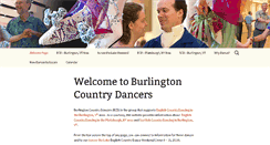 Desktop Screenshot of burlingtoncountrydancers.org